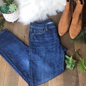 Banana Republic Dark Wash Skinny Jeans Size 27